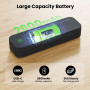 ByteCintia Imprimante Thermique A4, D80 Bluetooth Imprimante Portable sans Fil pour Le Voyage, Compatible avec Les Téléphones et