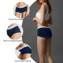 Lakpoau Boxer Femme Coton - Shorty Femme Shorts Caleçons Femmes Lot de 6 Boxer Sport Seamless Culotte Basics Shorties Calecon Sh