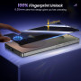 HWeggo 2 Pièces Verre Trempé pour Samsung Galaxy S25 Ultra Ecran Anti Espion, Installation Facile avec Cadre D'alignement Pull S