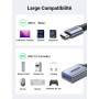 UGREEN Adaptateur USB C vers A 3.0 5Gbps OTG Câble Type-C Mâle vers Type-A Femelle Nylon Tressé Aluminium Compatible avec iPhone