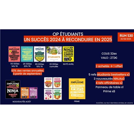 COLIS 30 EX - OP ETUDIANTS 2025