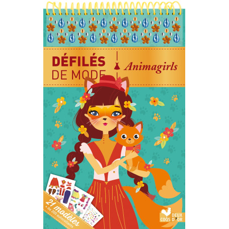 Animagirls - bloc à spirale