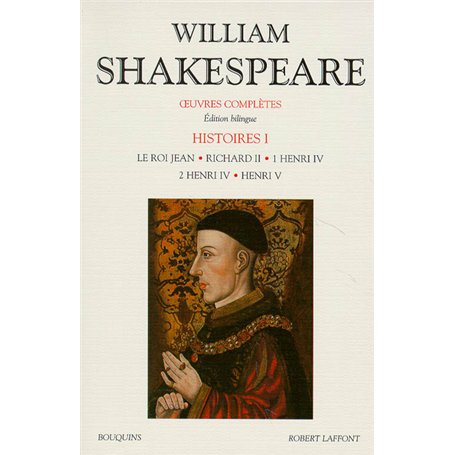 Shakespeare - Histoire - tome 1 - Edition bilingue français/anglais