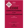 Code constitutionnel et des droits fondamentaux 2026 annoté et commenté en ligne. 15e éd.