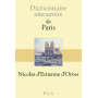 Dictionnaire Amoureux de Paris