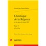 Chronique de la Régence 42,07 €
