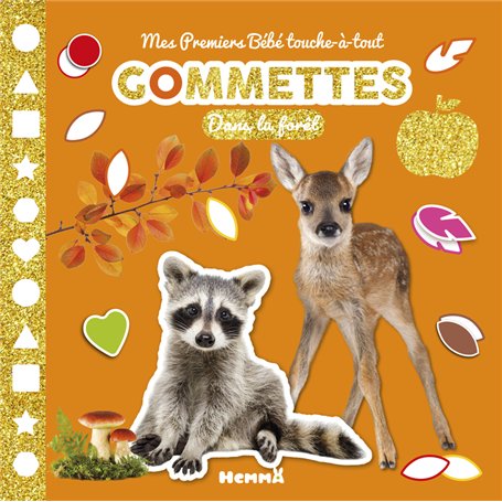 Mes Premiers Bébé touche-à-tout - Gommettes - Dans la forêt