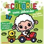 Je colorie sans déborder (2-4 ans) - Les bébés de la ferme - Avec gros contours en relief !