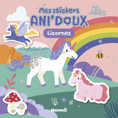 Mes stickers Ani'doux - Licornes
