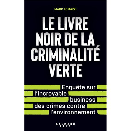 Le Livre noir de la criminalité verte