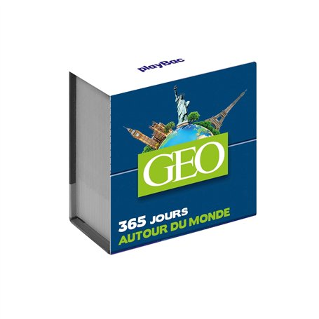 Mini calendrier 365 jours autour du monde Géo 8,80 €