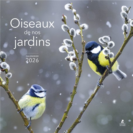 Calendrier 2026 - Oiseaux de nos jardins