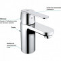 Mitigeur lavabo GET monocommande chromé taille S - GROHE - 31148000 109,99 €