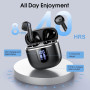 Ecouteurs Bluetooth sans Fil, Écouteurs Bluetooth 5.4 avec 4 ENC Réduction Antibruit Mic, 40H Casque Bluetooth HiFi Stéréo, Écra