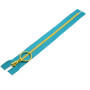 SHUNLI 10 Pièces Lot de Fermeture Eclair 40cm, 10 Couleurs Fermeture Eclair, Non séparables Résine Fermeture Eclairs pour la Cou
