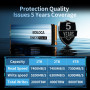 Ediloca EN870 SSD 4 to PCIe Gen4, NVMe M.2 2280, jusqu'à 7450 Mo/s, Disque SSD Interne, Cache SLC Dynamique, Compatible avec PS5