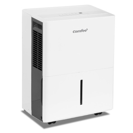COMFEE' Déshumidificateur Puissant, Absorbe jusqu'à 30L-Jour, Sèche-linge, Mode confort, Réservoir 3L, Minuterie 24H, Idéal pour