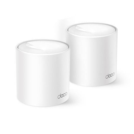 TP-Link Deco WiFi 6 Mesh AX1500Mbps Deco X1500(2-Pack), Système WiFi 6 pour Toute la Maison, Couverture de 360㎡, Installation Fa