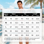 Atxnn Short Homme et Coton Lin Shorts Cargo d'été Taille Élastique Bermudas Pantalon Court Multipoche Cordon de Serrage