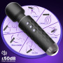 Gobeken Vibromasseur, femme clitoridien puissant 10 intensités Sex toýs femme 20 fréquences Gode vibro-masseur portable Vibroma