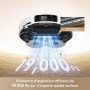 MOVA P50 Pro Ultra Robot aspirateur avec lingette adaptative, puissance d'aspiration de 19 000 Pa avec brosse anti-enchevêtremen