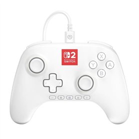 Manette de jeu - Nintendo Switch 2 - Lumectra - Filaire - Blanc - Power A Manette de jeu - Nintendo Switch 2 - Lumectra - Filaire - Blanc - Power A