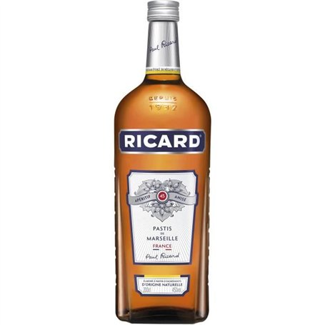 Ricard - Pastis de Marseille - Apéritif anisé - 45