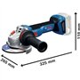 Meuleuse a démarrage progressif 125mm 18V GWS 18V-11 S  Solo carton - Bosch Pro