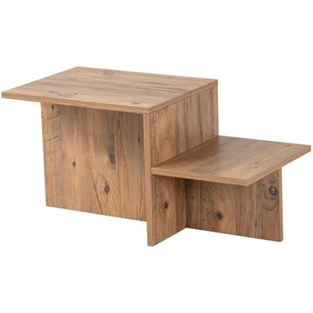 Table basse - HARMONY - Rectangulaire - Pin Atlantique - 80 x 40 x 40 cm