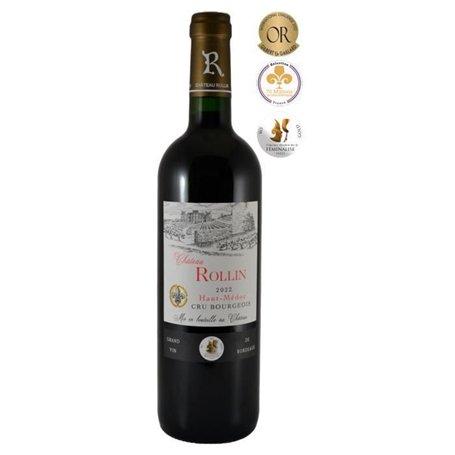 Château Rollin 2022 Haut-Médoc Cru Bourgeois - Vin rouge du Sud Ouest