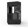 Boitier sans alimentation - DARKFLASH DY470 - Cube - Format ATX - Noir