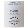 Domaine Haut Bourg Galet de Loire 2023 Val de Loire Gamay - Vin rouge de Loire