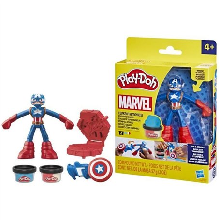 Play-Doh Captain America
