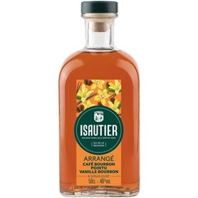 Rhum Isautier - Arrangé Café Vanille - Rhum arrangé - La Réunion - 40%vol - 50cl
