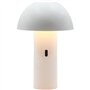 Lampe de table sans fil - LUMISKY - TOD WHITE - H28 cm - Tete orientable - LED blanc chaud
