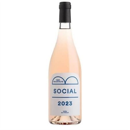 Domaine Mas Moustache 2023 Social Hérault - Vin rosé de Languedoc