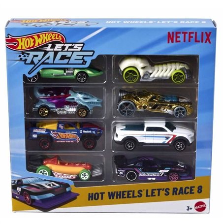 Hot Wheels- Coffret 5 Véhicules Let's Race-Véhicules échelle 1/64 - Hot Wheels - JGK18