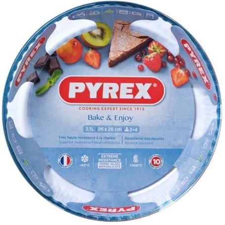 Moule a quatre-quart - PYREX - 1450154 - En verre borosilicate - 26 cm