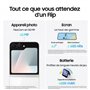 Samsung Galaxy Z Flip7 FE 5G Smartphone 256 Go Noir