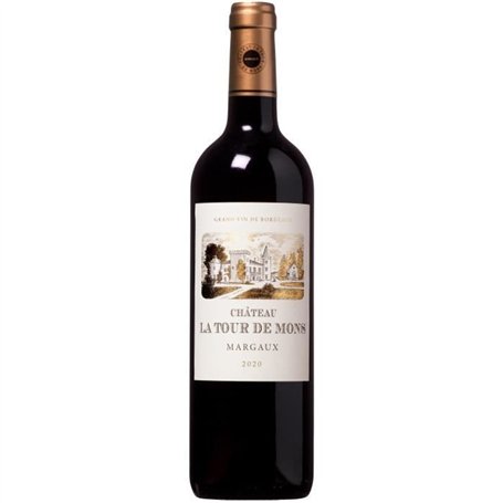 Château La Tour de Mons 2020 Margaux - Vin rouge de Bordeaux