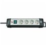 Rallonge 4 prises Schuko avec interrupteur Brennenstuhl Premium-Line 3600 W (1