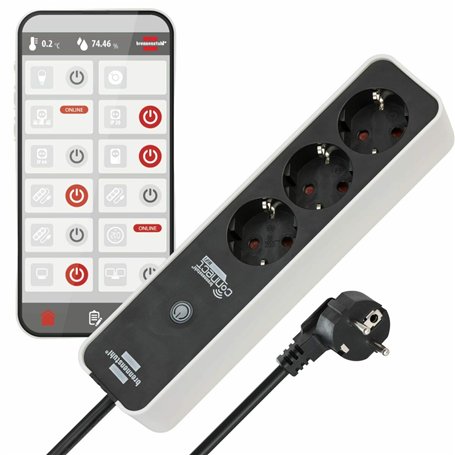 Multiprise Intelligente Brennenstuhl brennenstuhl®Connect WiFi 3600 W 2.4 GHz (1