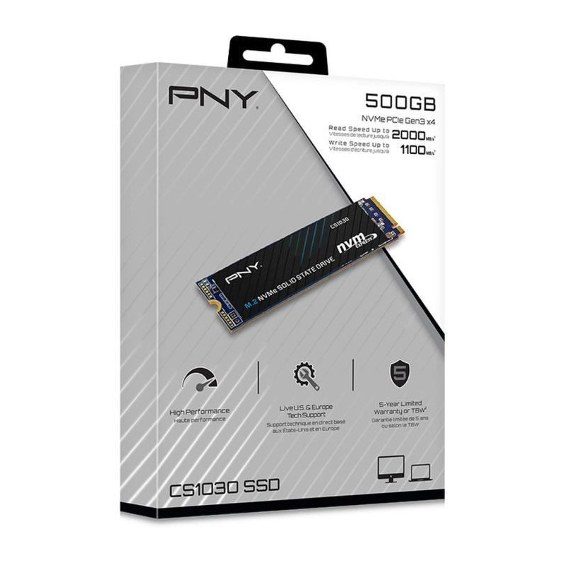 Image secondaire de Disque dur PNY CS1030 500 GB SSD