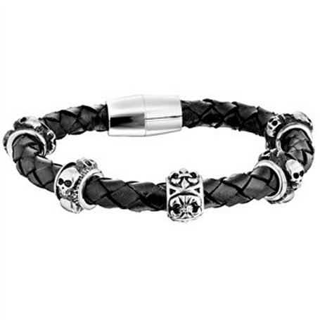 Bracelet Homme Police S14AJJ02B Cuir 25 cm