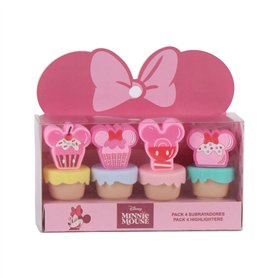 Surligneur Minnie Mouse Rose 5 Pièces Surligneur Minnie Mouse Rose 5 Pièces