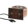 Lampe de bureau Home ESPRIT Marron Rose