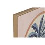 Cadre Home ESPRIT Vert Beige Palmiers Colonial 75 x 4 x 100 cm (2 Unités)