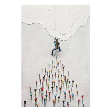 Cadre Home ESPRIT Blanc Moderne 100 x 3