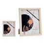 Cadre photo Gift Decor WPC1920MG-4-WH WPC1920MG-4-WH Blanc Marron Bois verre polypropylène Plastique
