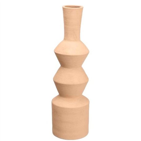 Vase Gift Decor 20028-CLS 20028-CLS Marron Céramique Géométrique 15 x 60 x 15 cm